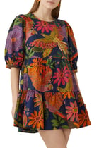 Cool Macaw Mini Dress